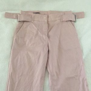 Cropped Jil Sander blush pants